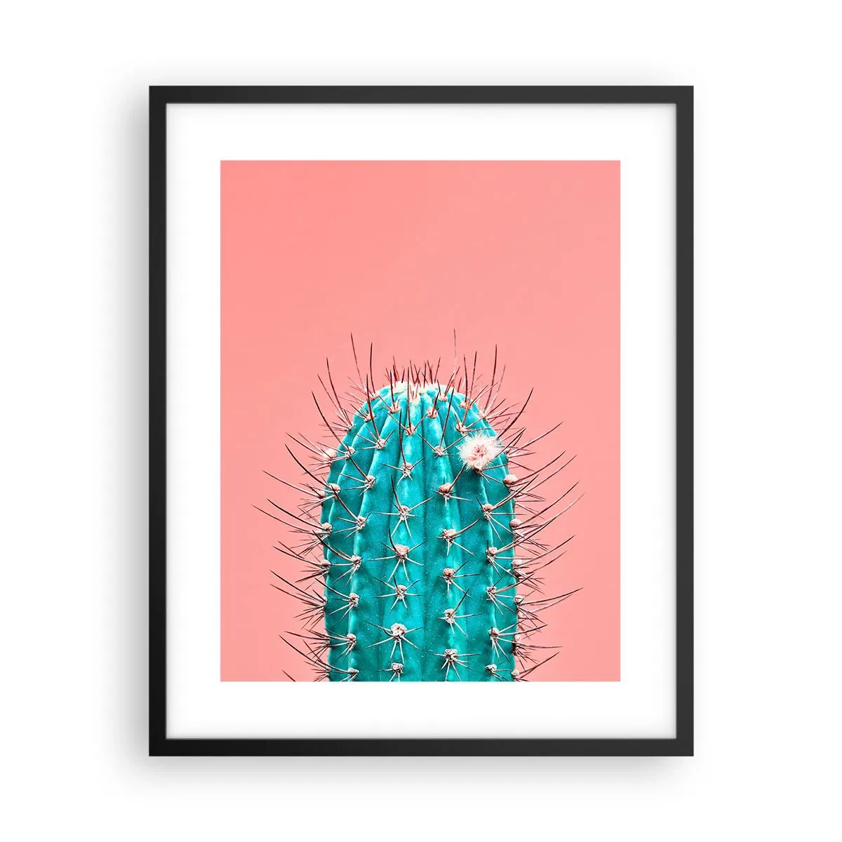 Affisch i svart ram - Titta bara - 40x50 cm