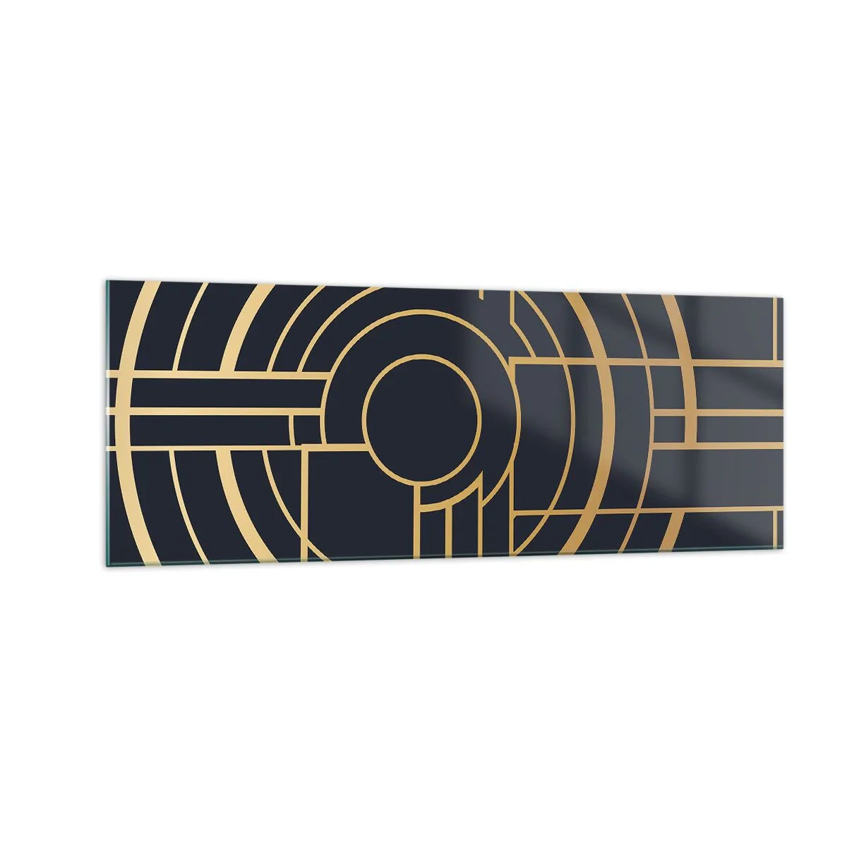 Glastavla - Bild på glas - Sakernas gång - 140x50 cm