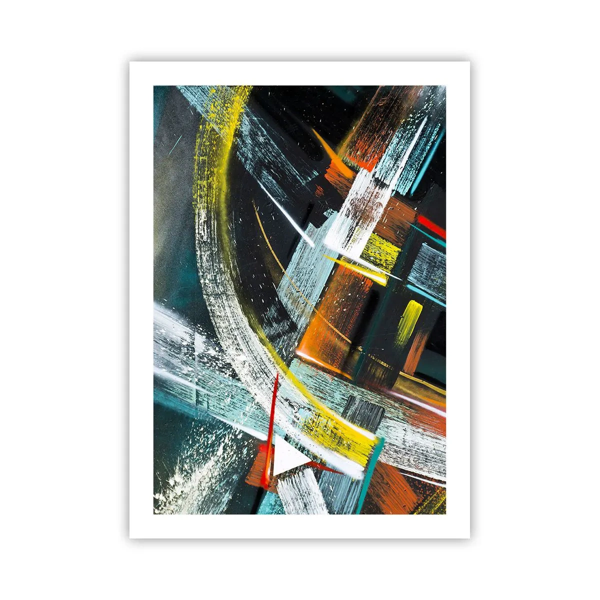 Affisch - Rörelsens energi - 50x70 cm
