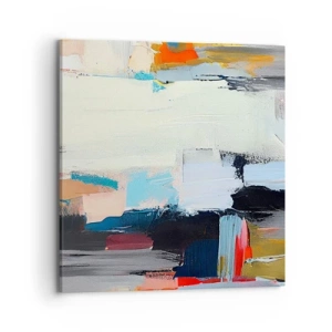 Canvastavla - Bild på duk - Finns det någon metod? - 70x70 cm