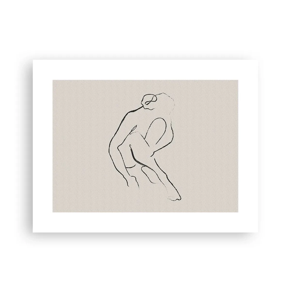 Affisch - Intim skiss - 40x30 cm