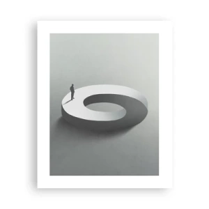 Affisch - Och försök att vara klok - 40x50 cm