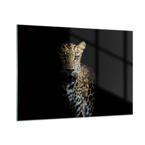 Glastavla - Bild på glas - Mörk skönhet - 100x70 cm