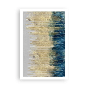 Affisch - Förgylld gräns - 61x91 cm