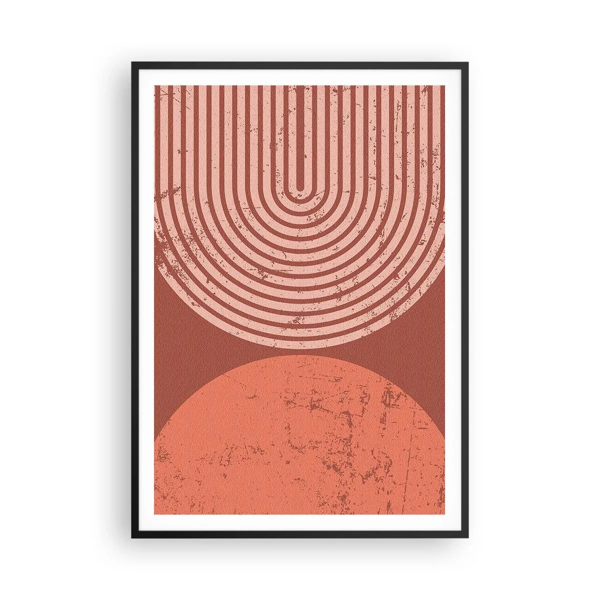 Affisch i svart ram - Nära relation - 70x100 cm