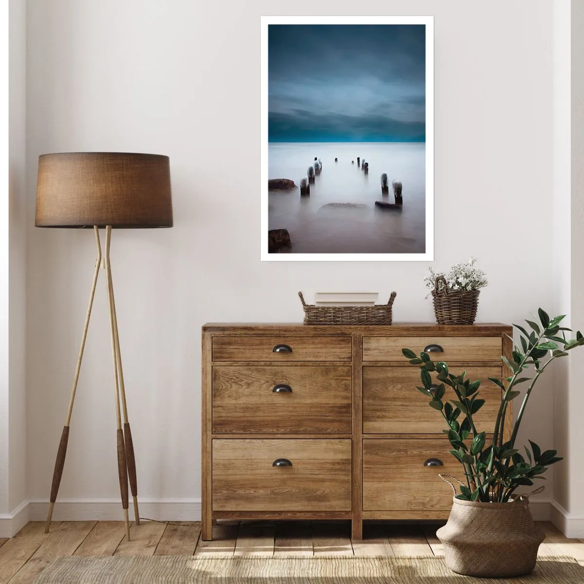 Affisch - Fundersam sjö - 70x100 cm