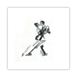 Affisch - I en rytm - 30x30 cm