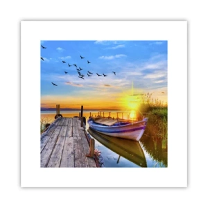 Affisch - Adjö, vi ses imorgon - 30x30 cm