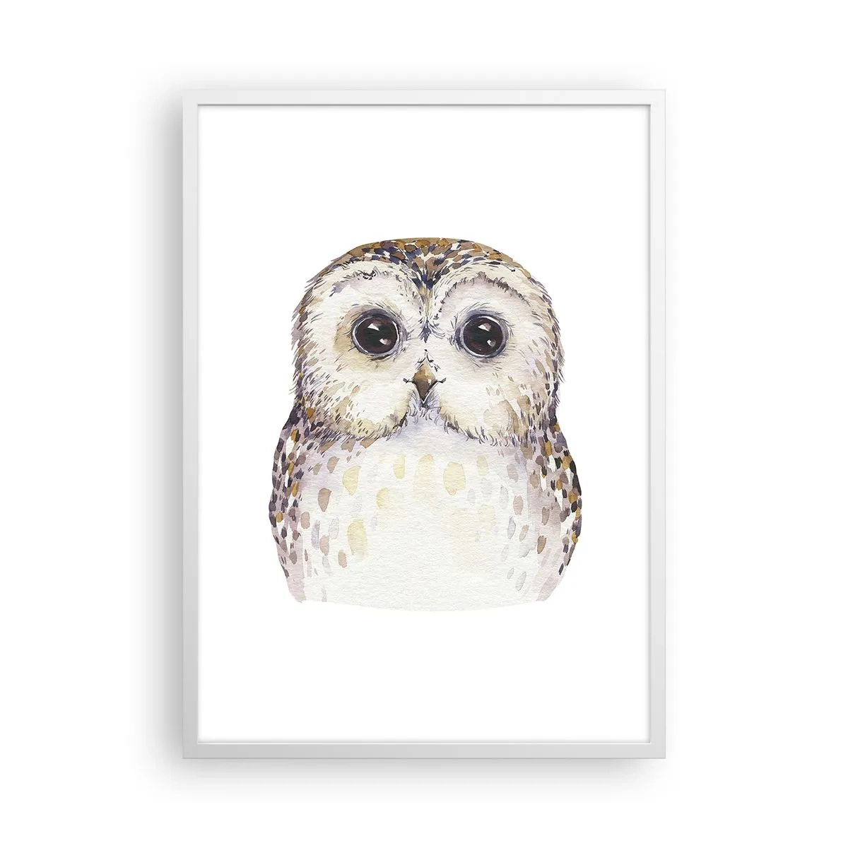 Affisch i vit ram - Titta i mina ögon - 50x70 cm