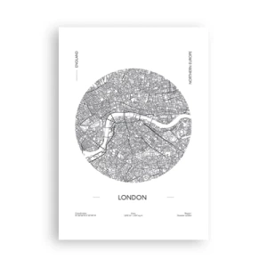 Affisch - Londons anatomi - 70x100 cm