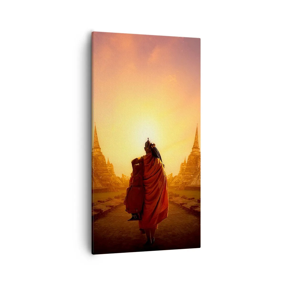 Canvastavla - Bild på duk - I lugn genom evigheten - 55x100 cm