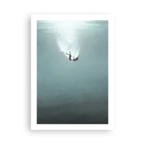 Affisch - I havets famn - 50x70 cm