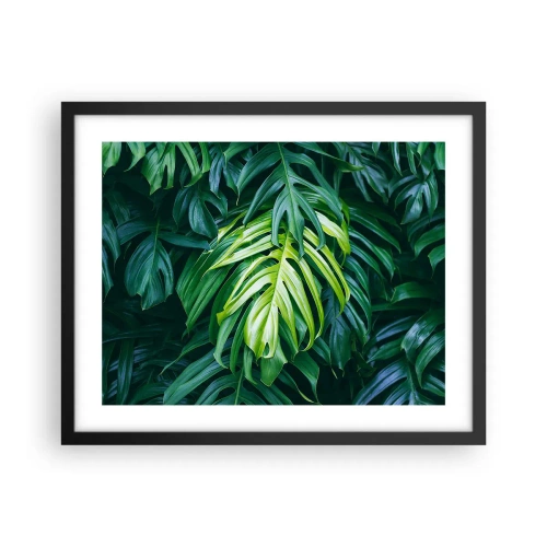 Affisch i svart ram - Doppa sig i fräschheten - 50x40 cm