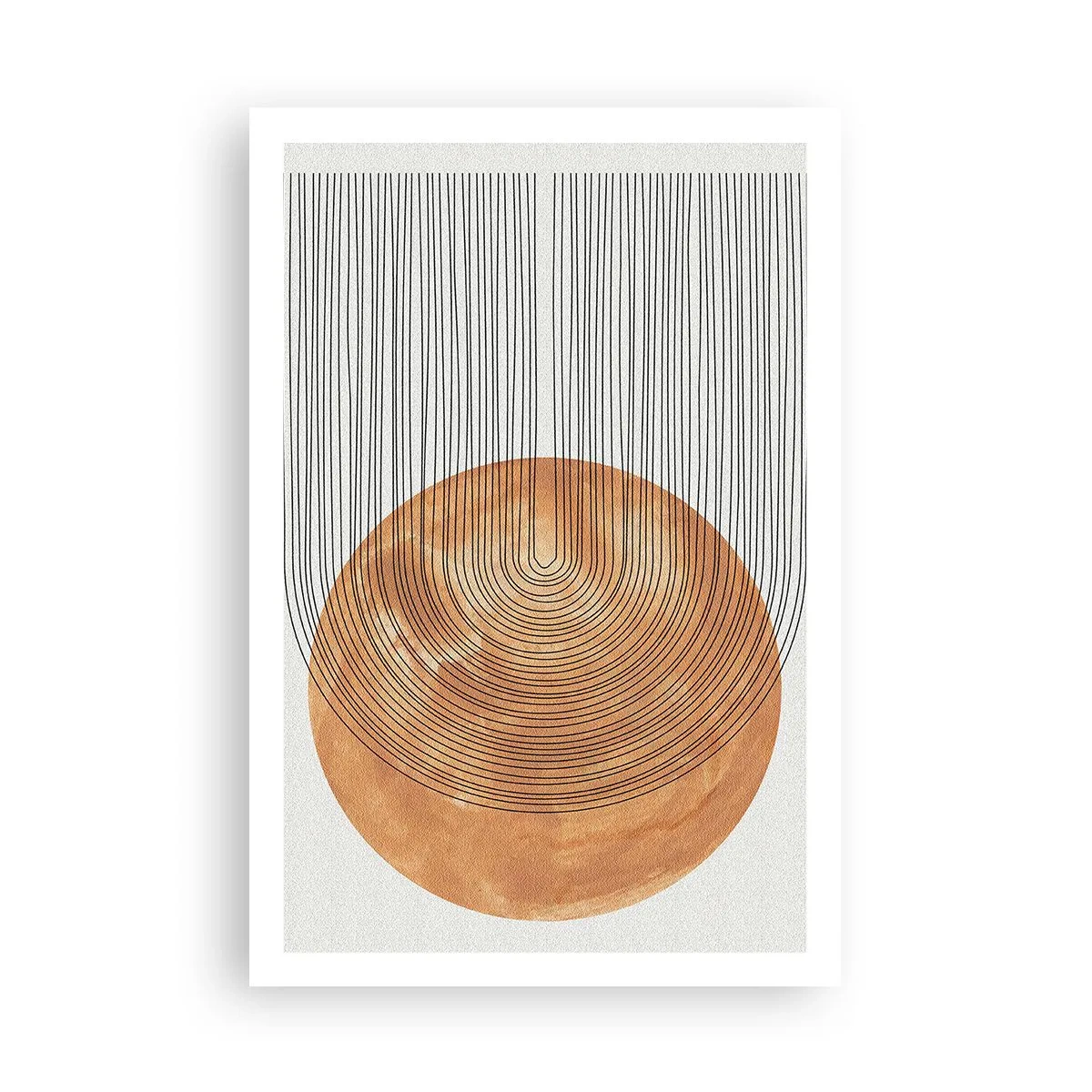 Affisch - En solig komposition - 61x91 cm