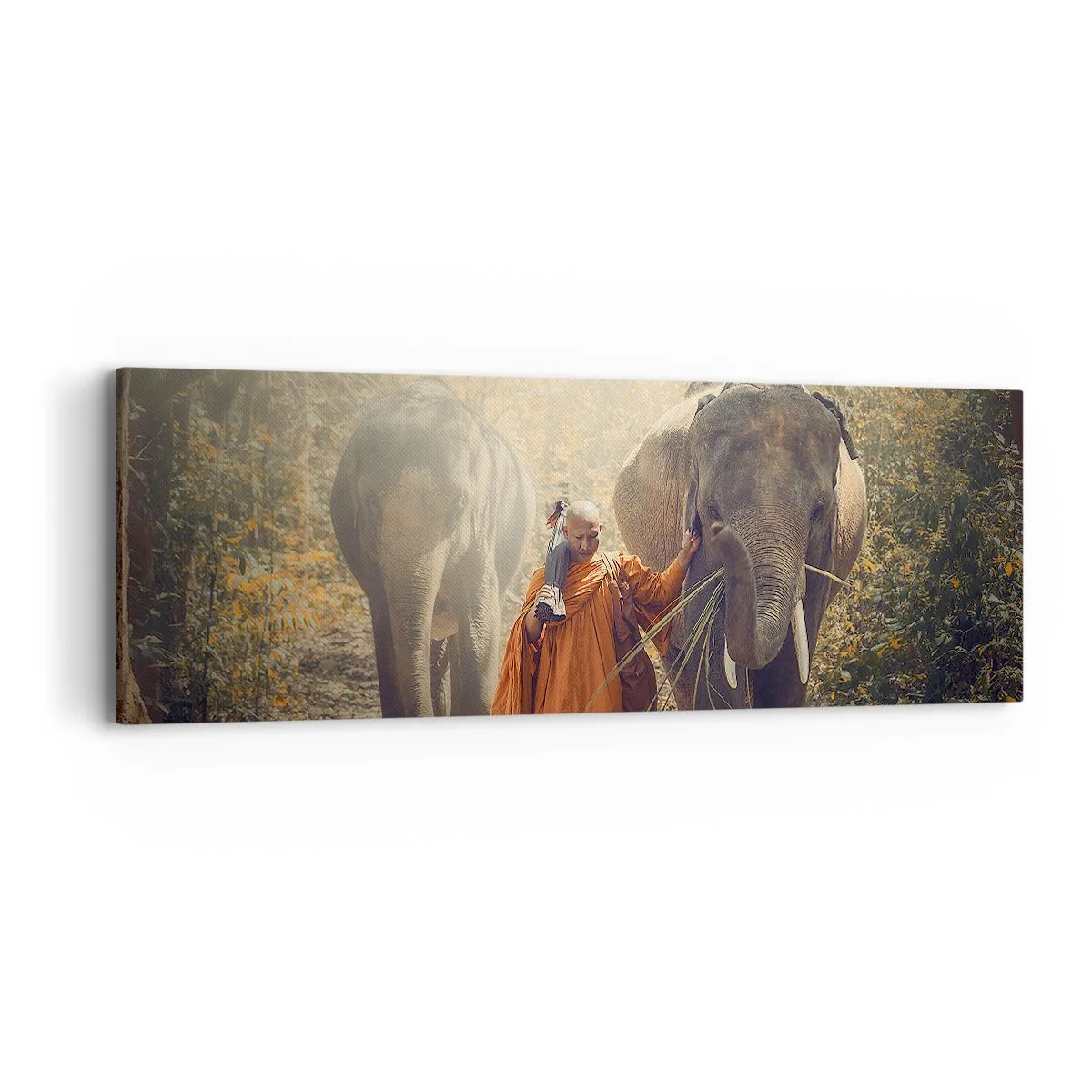 Canvastavla - Bild på duk - Full förståelse - 90x30 cm