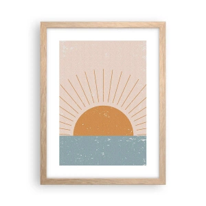 Affisch i ram av ljusek - Vardagens under - 30x40 cm