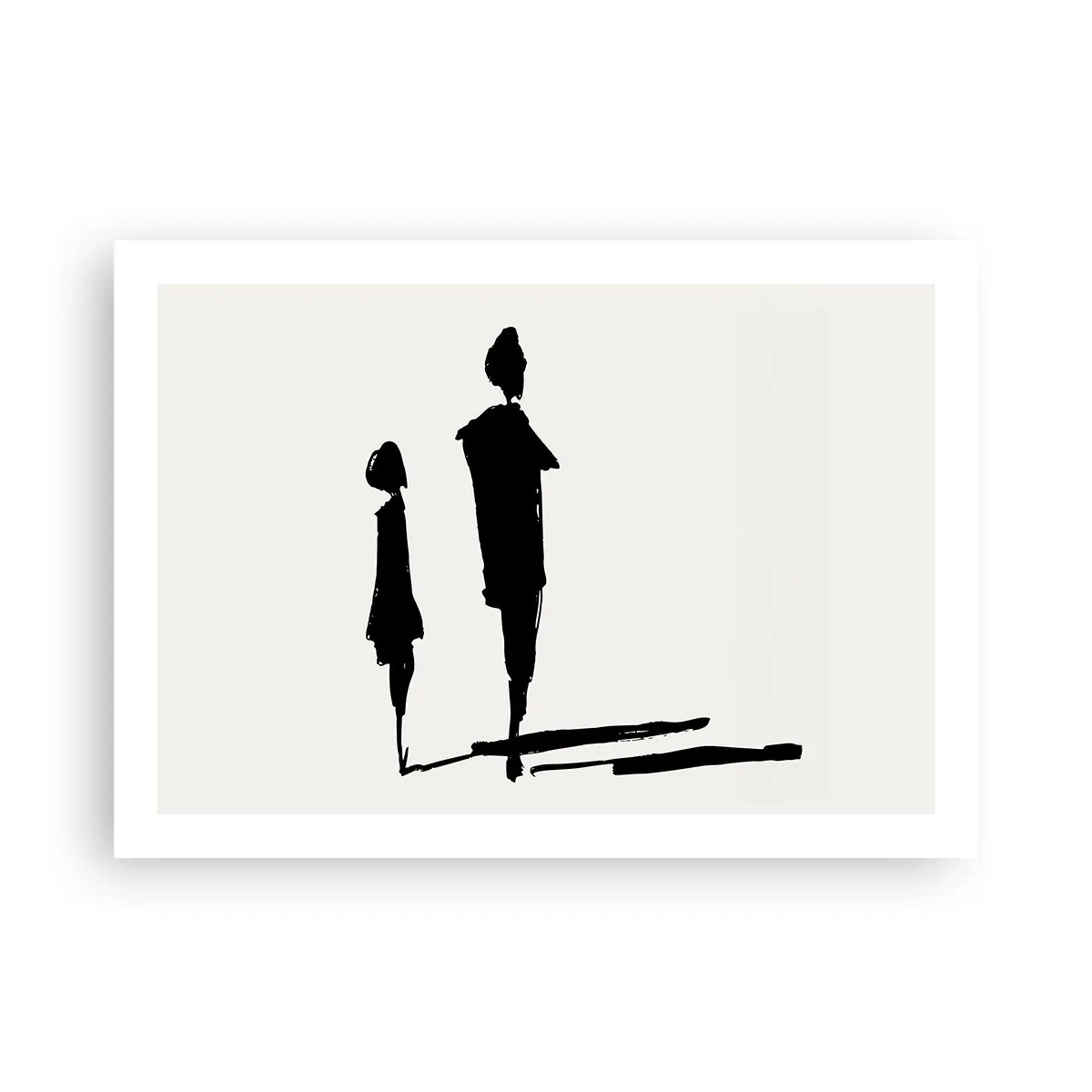 Affisch - Säkert tillsammans? - 70x50 cm