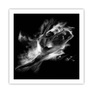 Affisch - Fångad i luften - 60x60 cm