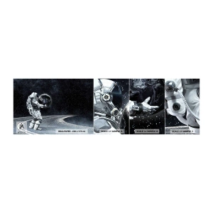 Fototapet Prov Standard Eco - På Vintergatan - Kosmos, Astronaut, Fantasi - 100x30 cm