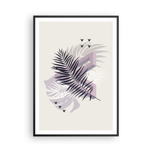 Affisch i svart ram - Skuggans skugga - 70x100 cm