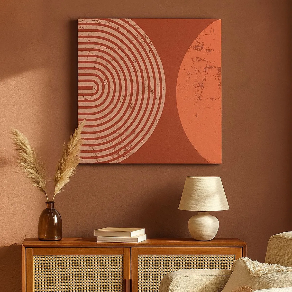 Canvastavla - Bild på duk - Nära relation - 30x30 cm