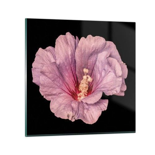 Glastavla - Bild på glas - Rakt till hjärtat - 30x30 cm