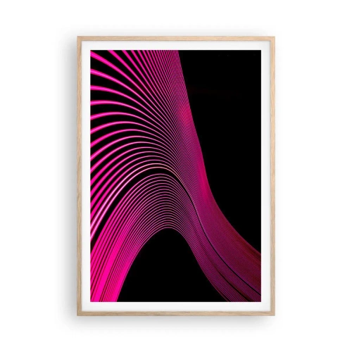 Affisch i ram av ljusek - Ljusets allé - 70x100 cm