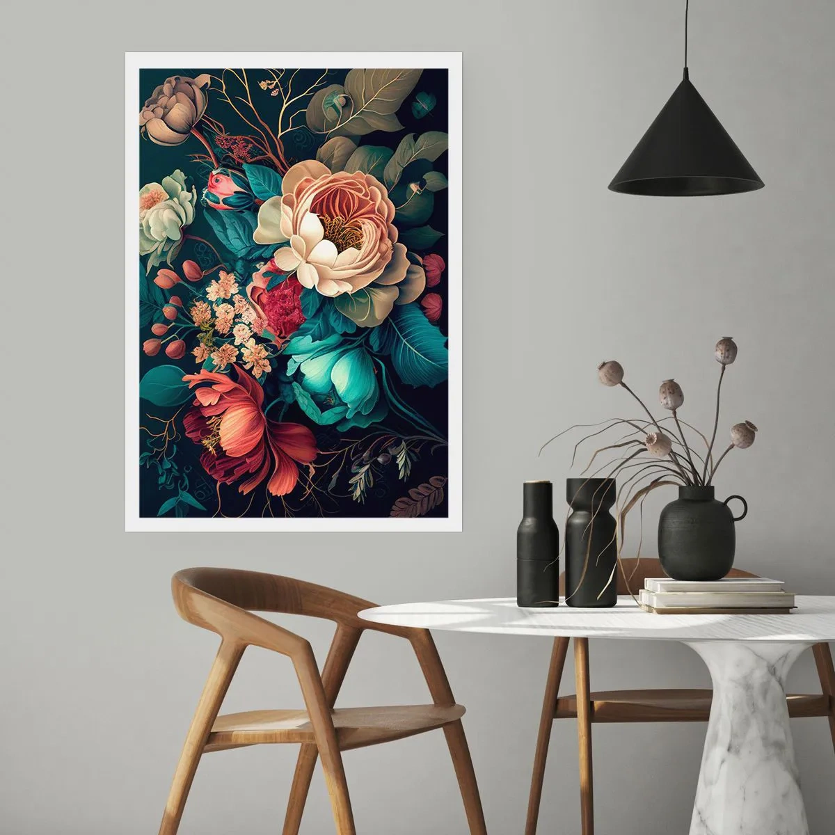 Affisch - Charm från 1800-talet - 70x100 cm
