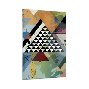 Glastavla - Bild på glas - Det är så enkelt - 50x70 cm