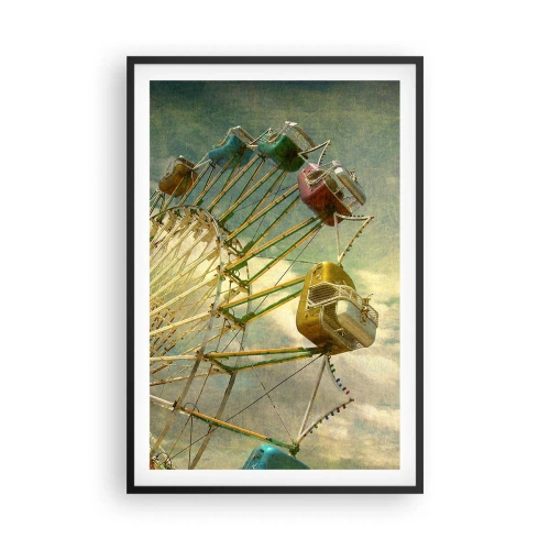 Affisch i svart ram - Kommer att bli, kommer att bli kul.... - 61x91 cm