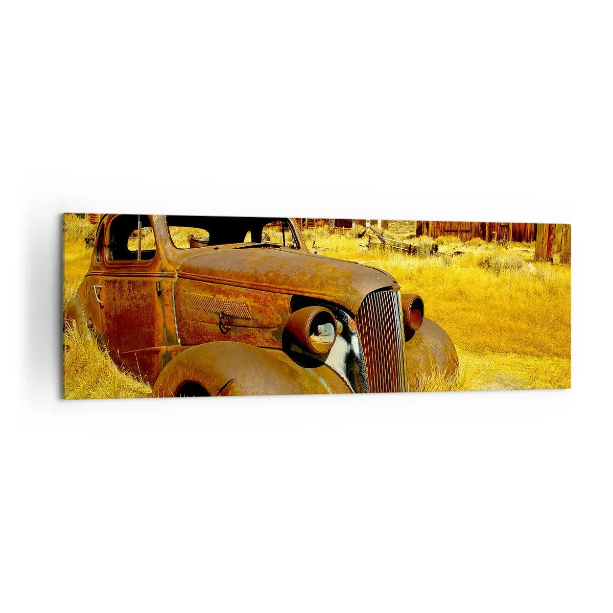 Canvastavla - Bild på duk - Välförtjänt vila - 160x50 cm