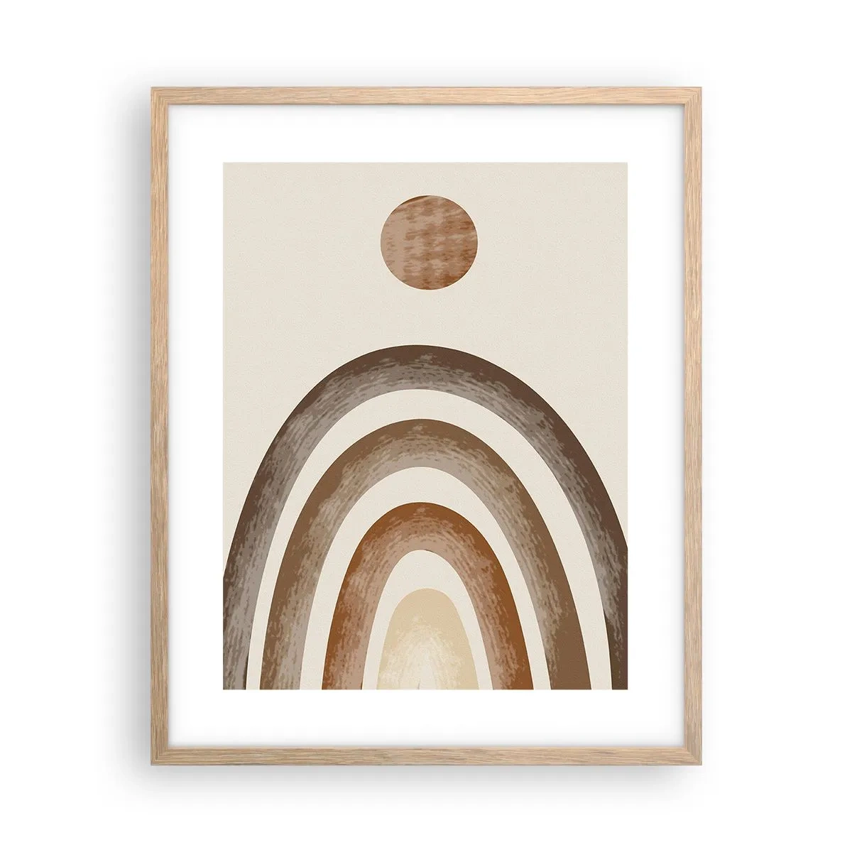 Affisch i ram av ljusek - I den avlägsna galaxen - 40x50 cm