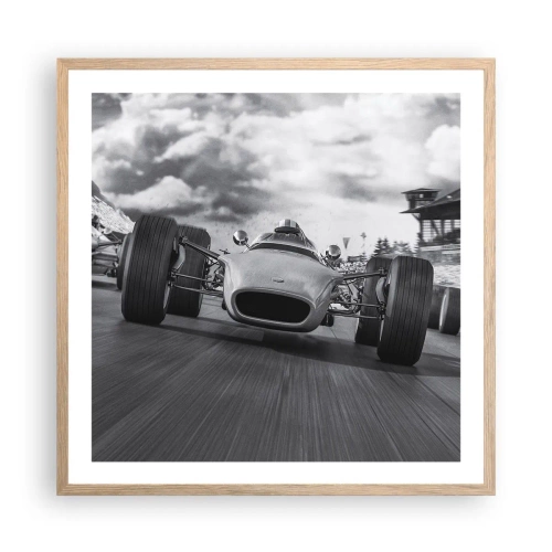 Affisch i ram av ljusek - Kraften finns! - 60x60 cm