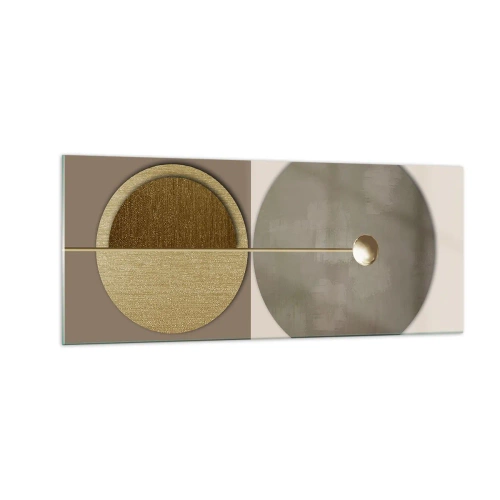 Glastavla - Bild på glas - Perfekt balans - 100x40 cm
