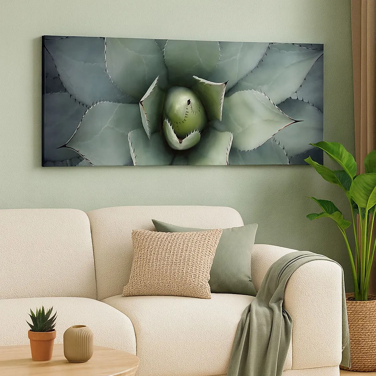 Canvastavla - Bild på duk - Lockar och varnar - 100x40 cm