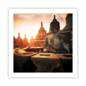 Affisch - Stora visdomens väder - 50x50 cm