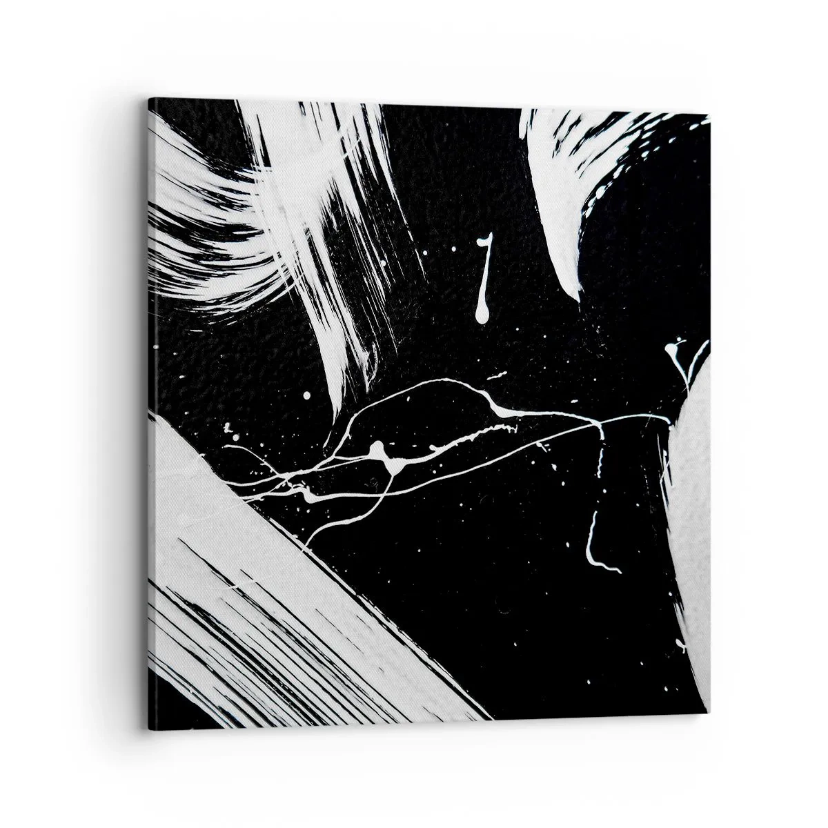 Canvastavla - Bild på duk - Bryta mörkret - 70x70 cm