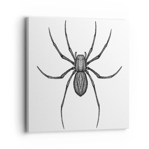 Canvastavla - Bild på duk - Oroväckande precision - 30x30 cm