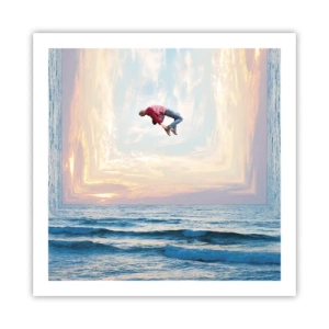 Affisch - Till en annan dimension - 60x60 cm