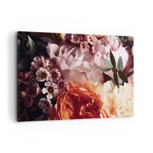 Canvastavla - Bild på duk - Omgärdade av skönhet - 120x80 cm