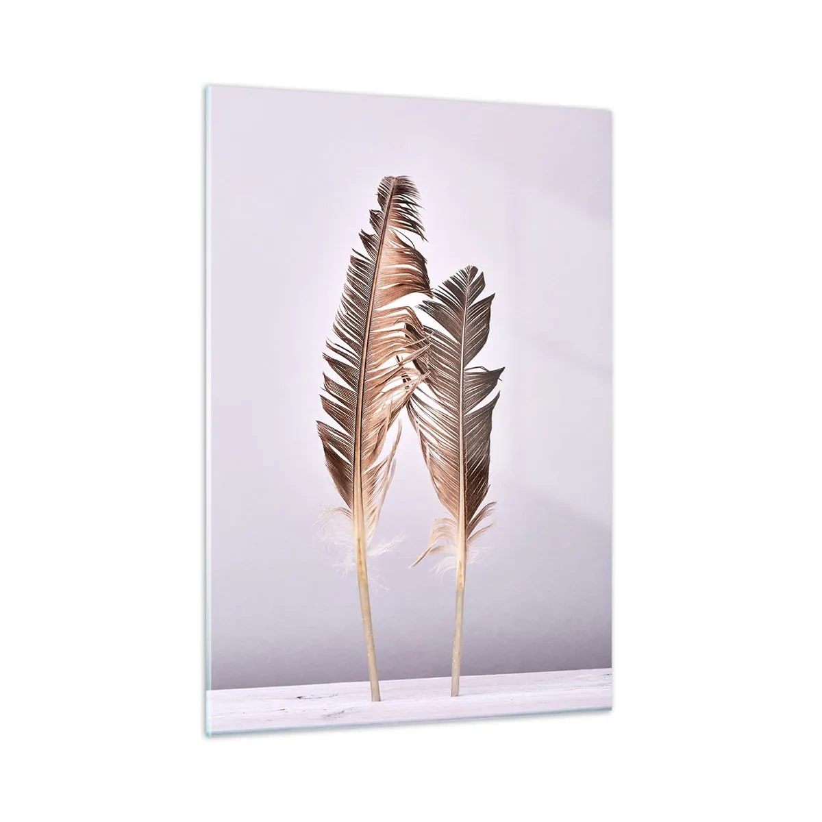 Glastavla - Bild på glas - Mot intet - 50x70 cm