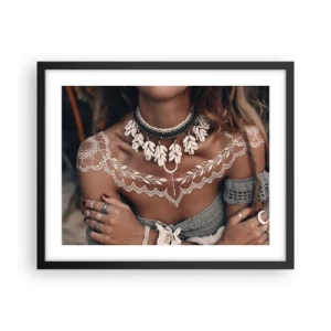 Affisch i svart ram - Kvinnlighetens talismaner, ritualer - 50x40 cm