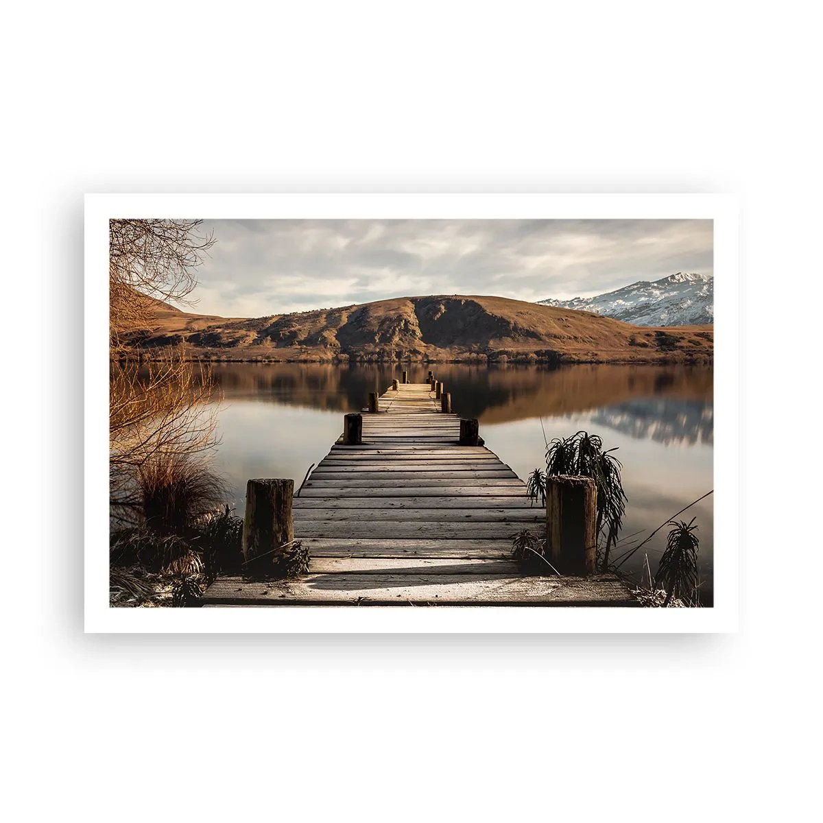 Affisch - Ett landskap i tystnad - 91x61 cm