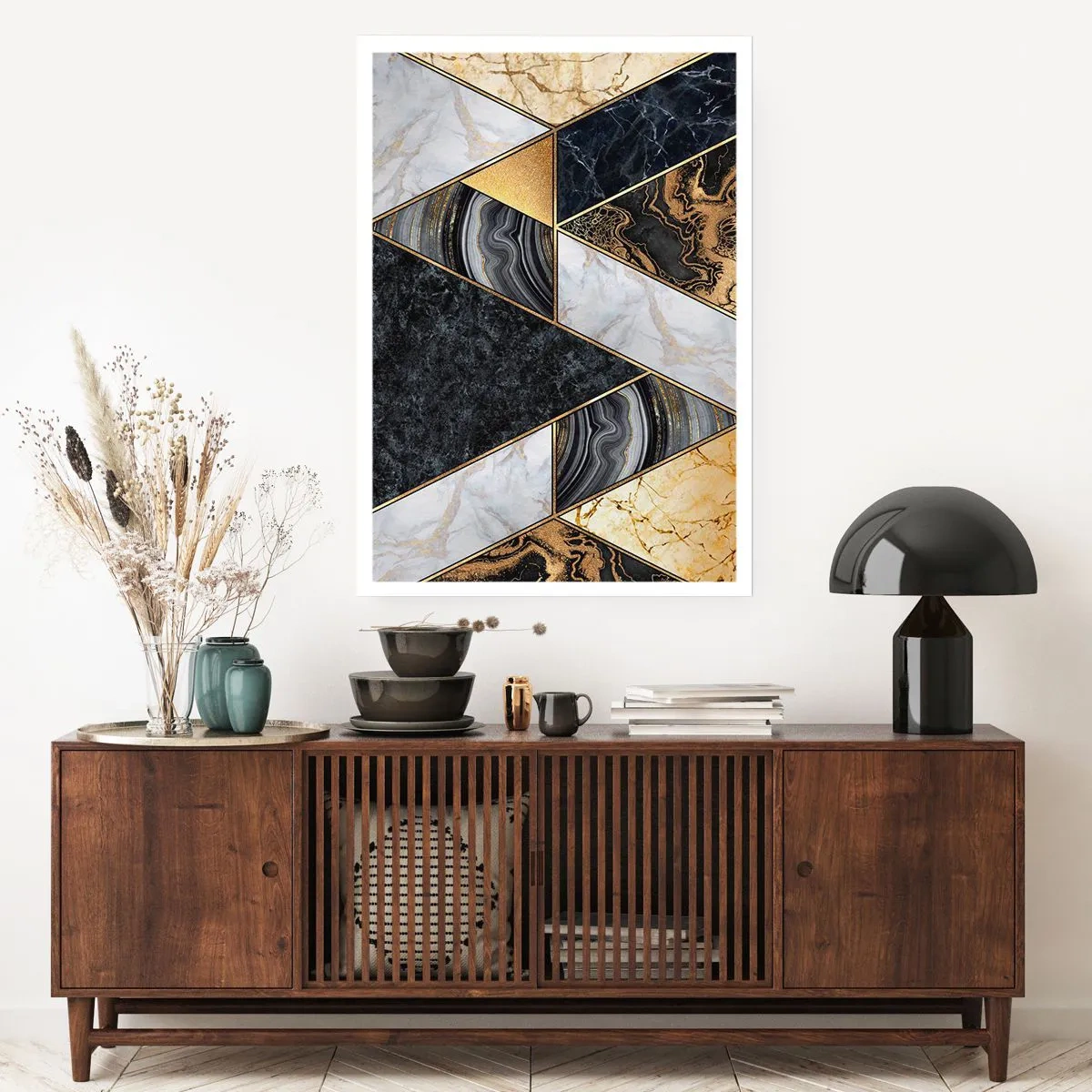 Affisch - Sten vid sten - 40x50 cm