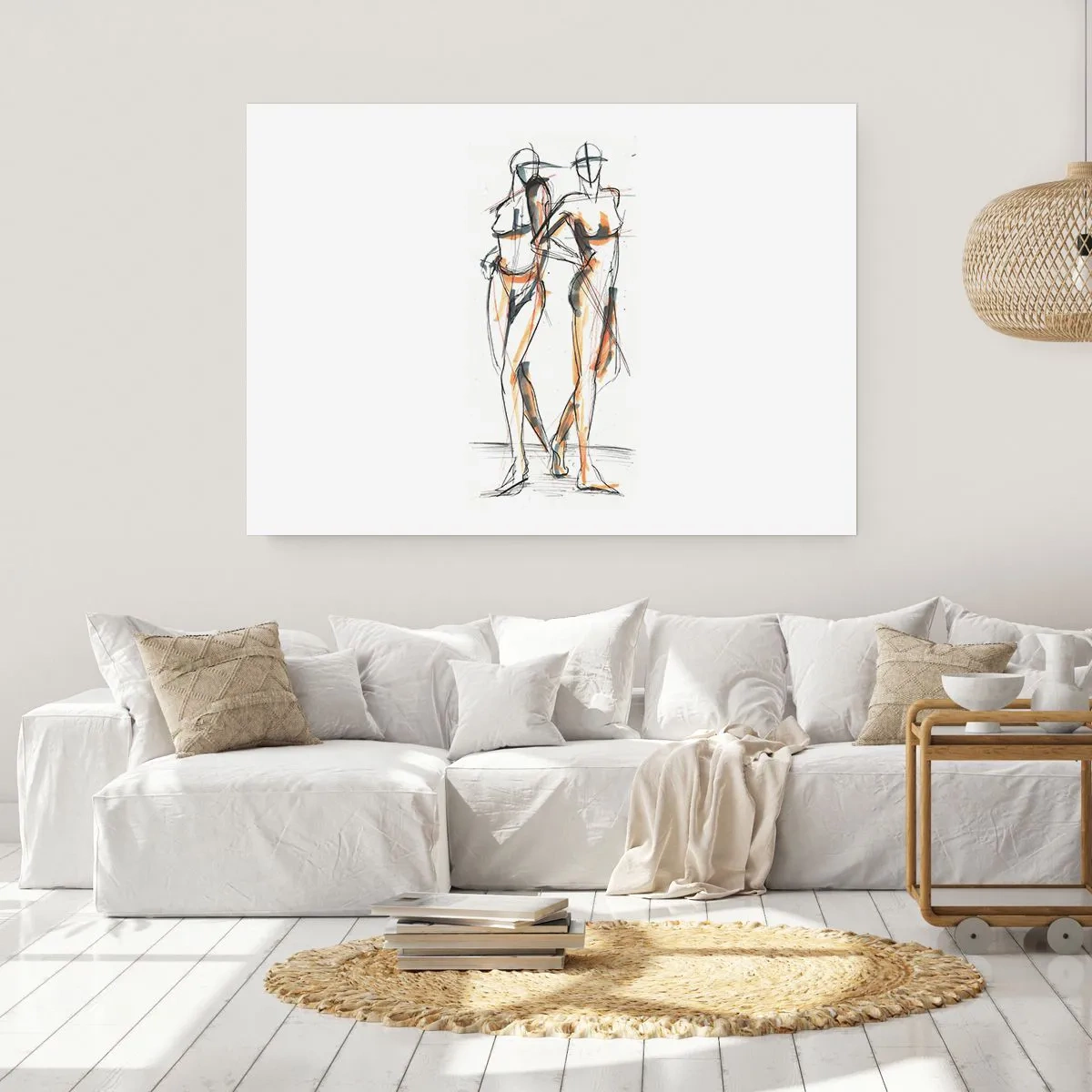 Affisch - Charmens studie - 70x50 cm