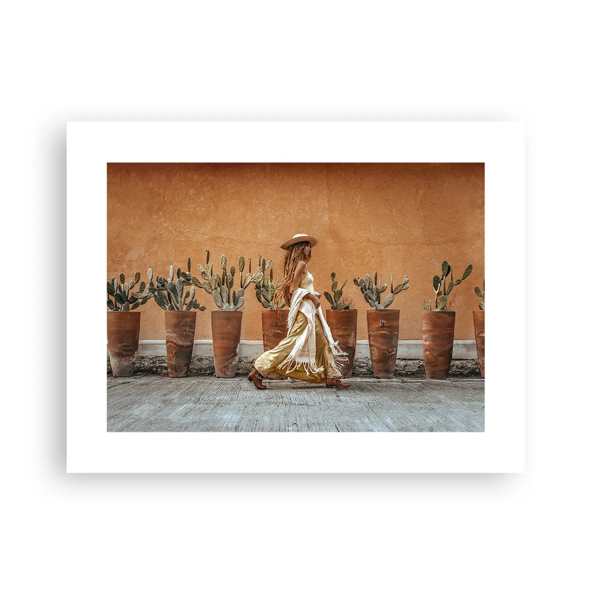 Affisch - I hippiestil - 40x30 cm