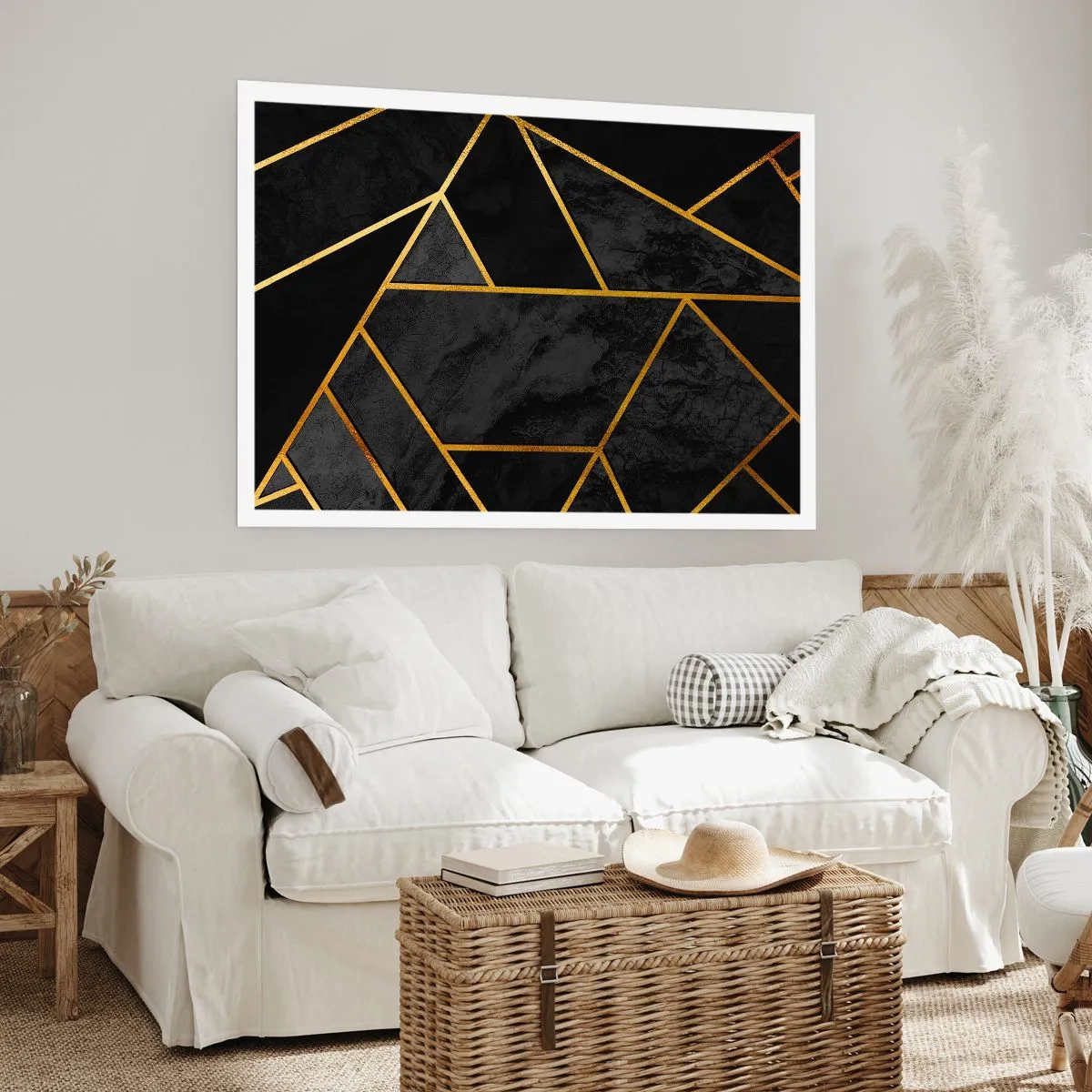 Affisch - Mörker och sken - 50x40 cm