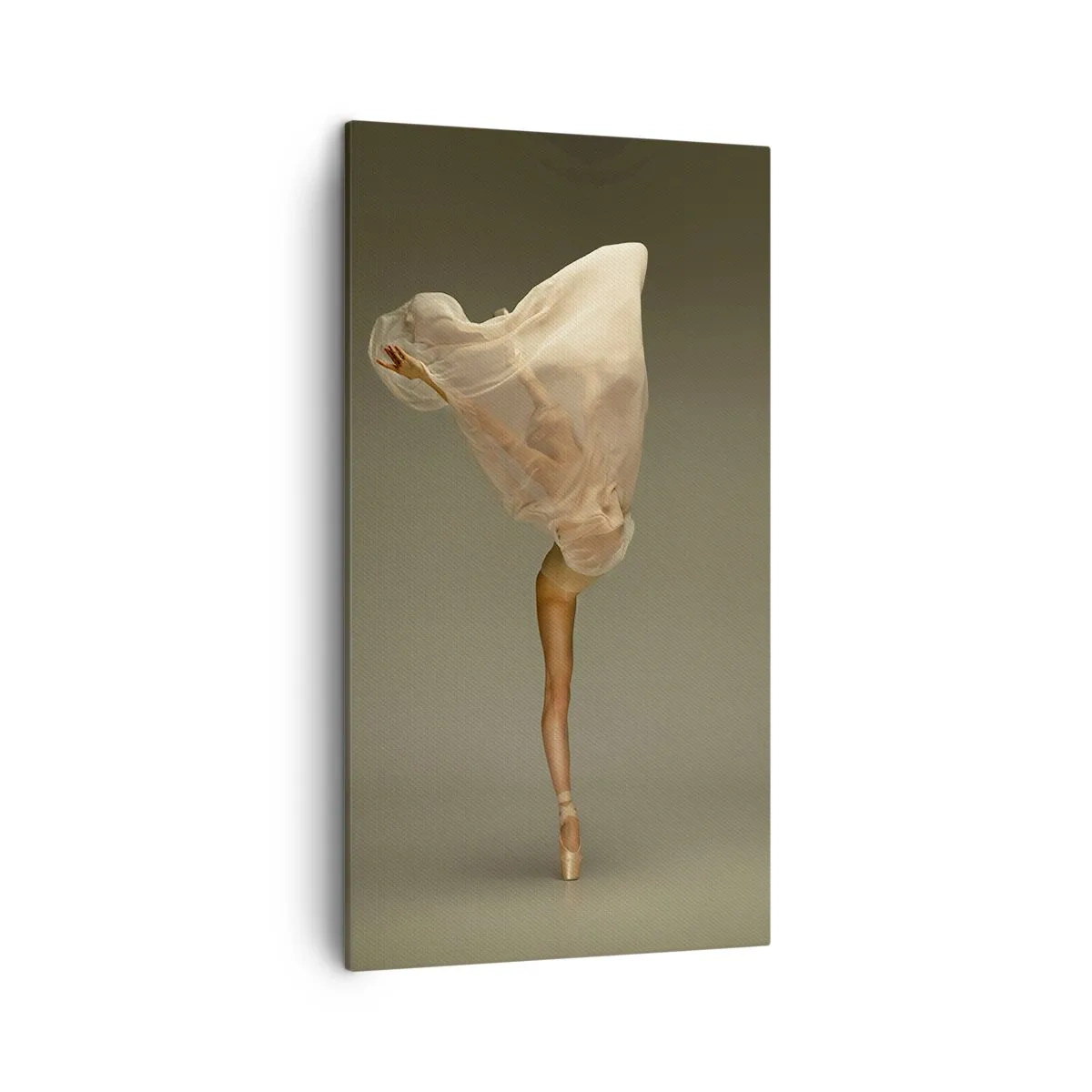 Canvastavla - Bild på duk - Den lyfter snart - 45x80 cm