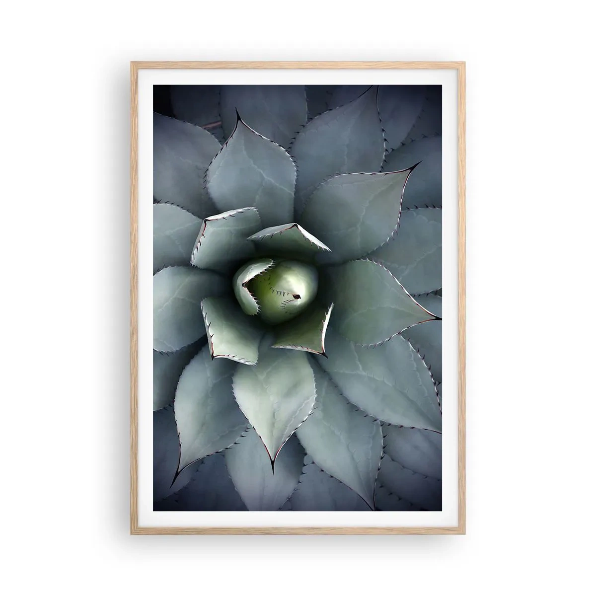 Affisch i ram av ljusek - Lockar och varnar - 70x100 cm