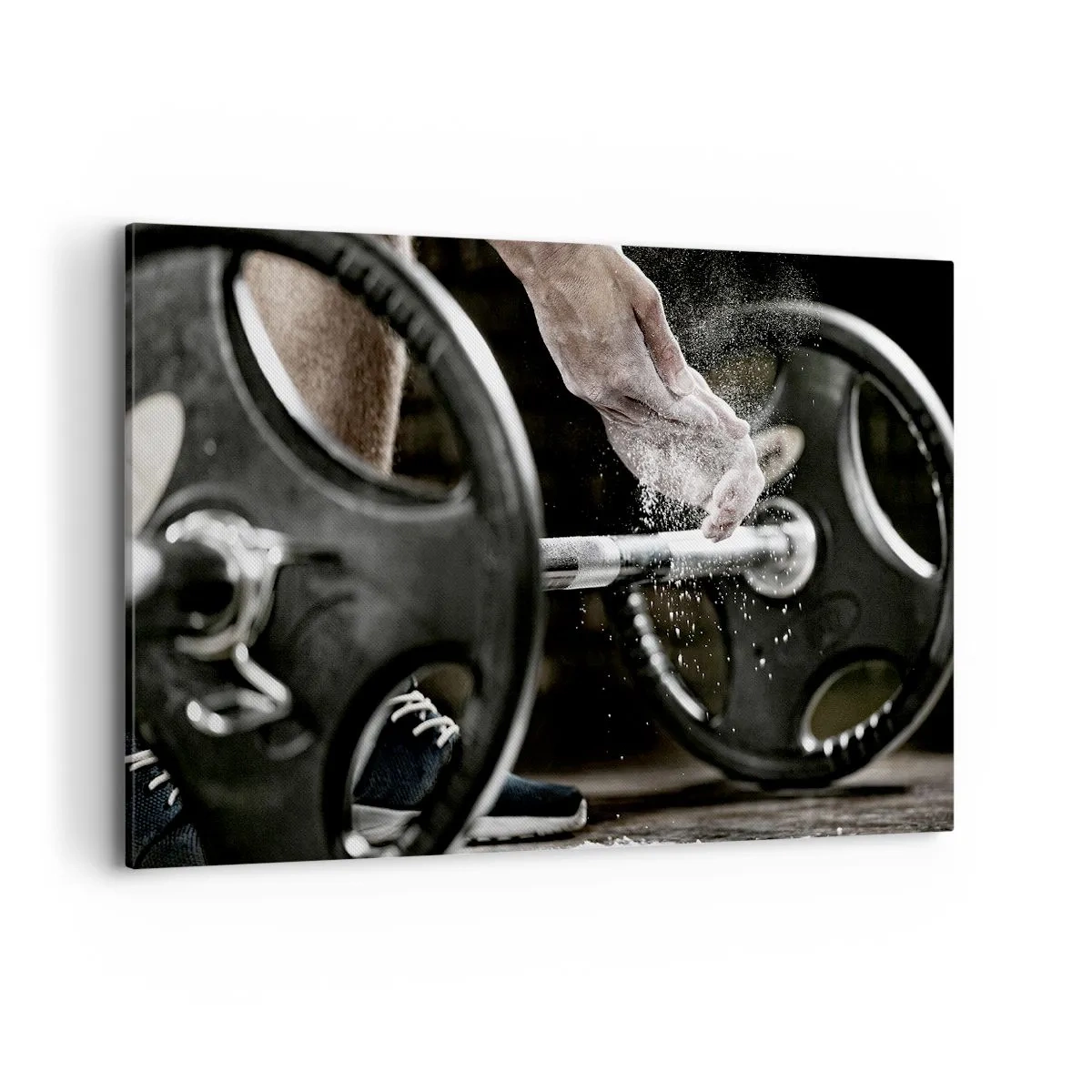 Canvastavla - Bild på duk - Utmaningen accepterad! - 100x70 cm